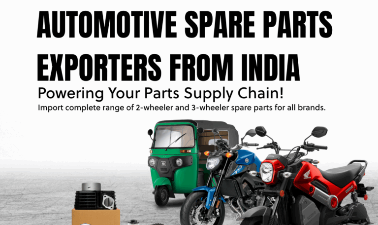 AUTOMOTIVE SPARE PARTS EXPORTERS FROM INDIA
